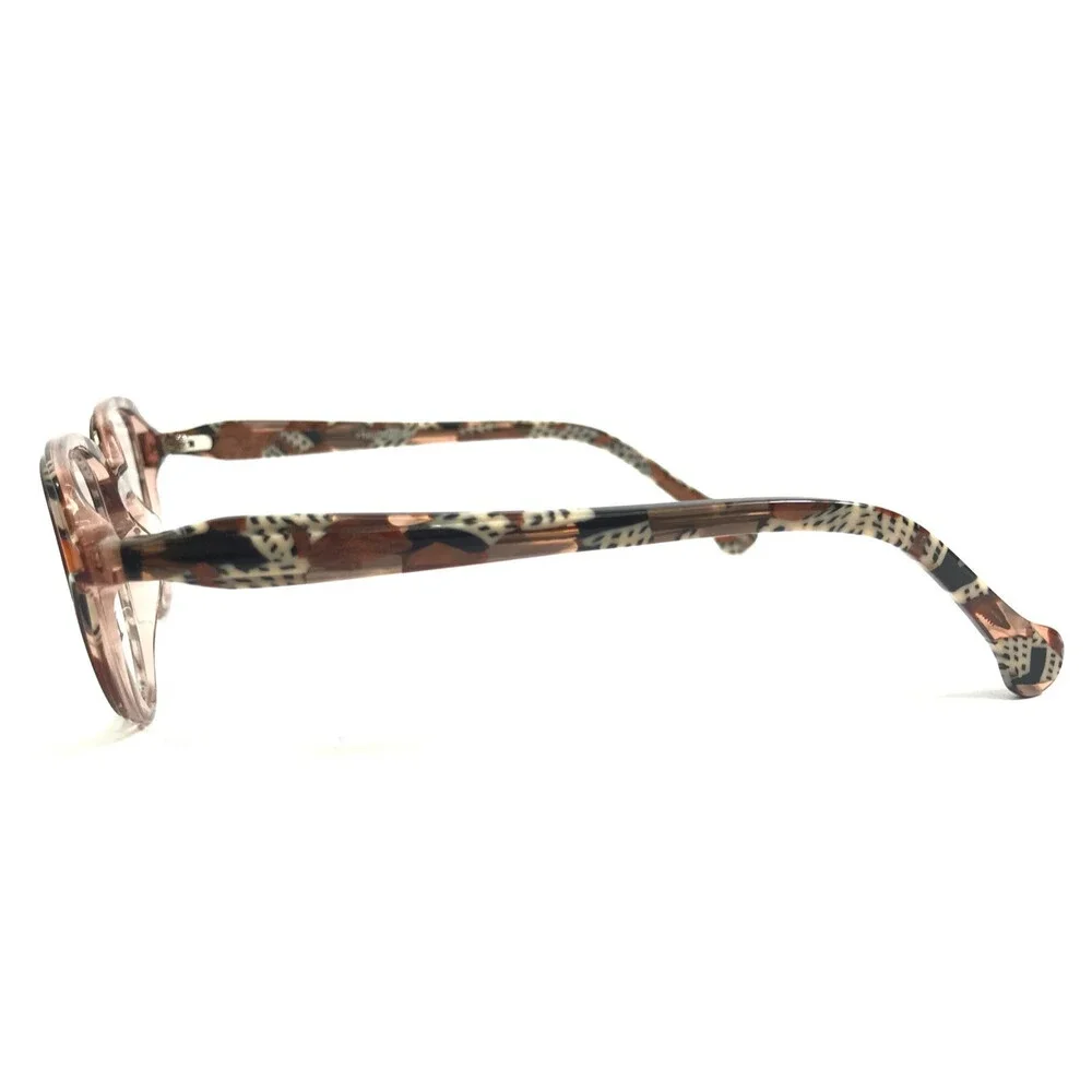 BOZ Eyeglasses Frames DONG 9095 Festival Brun Brown Pink White 46.5-20-140